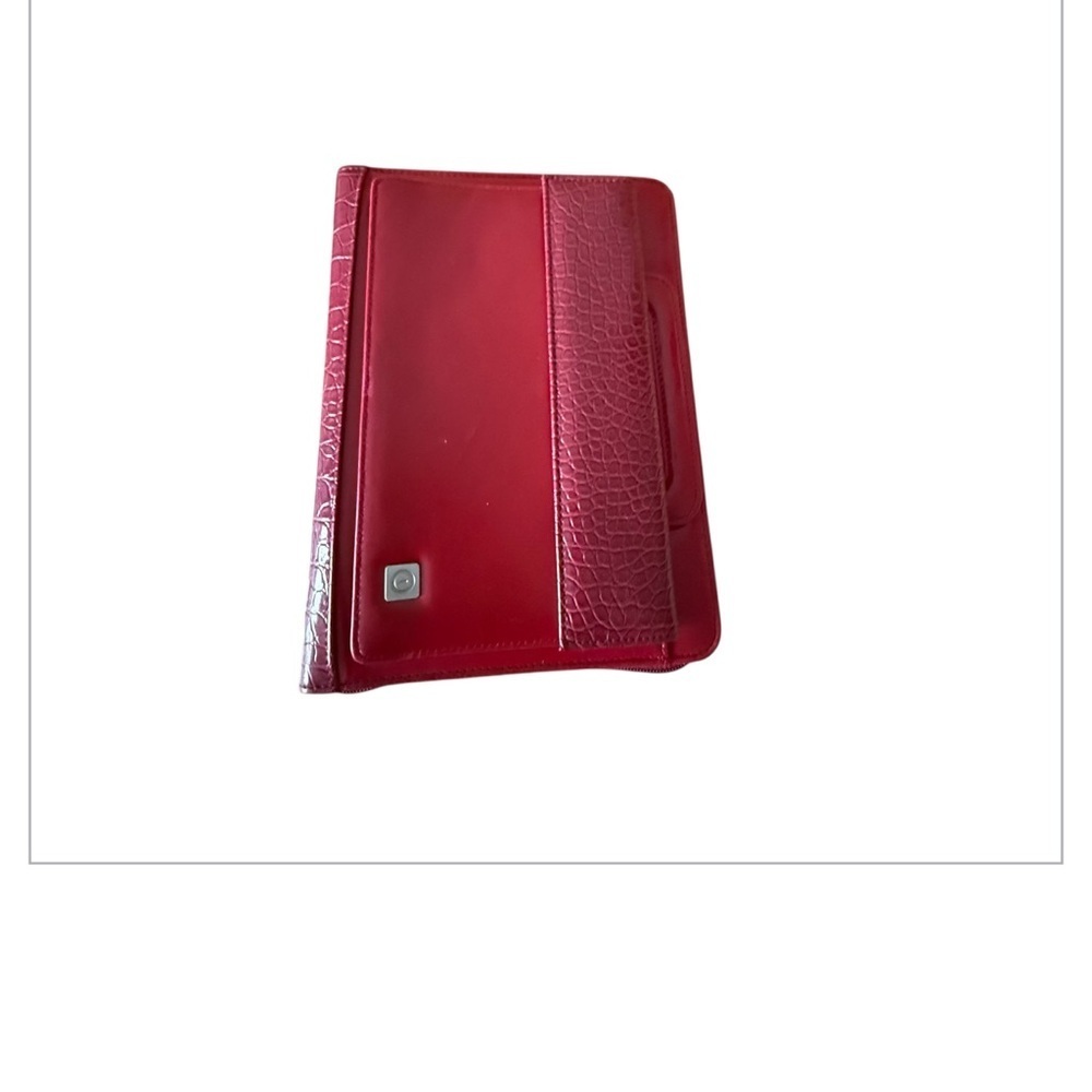FRANKLIN COVEY 365 Red 7 Ring Planner Binder Retractable Handles 8" x 10.5” - Picture 9 of 16